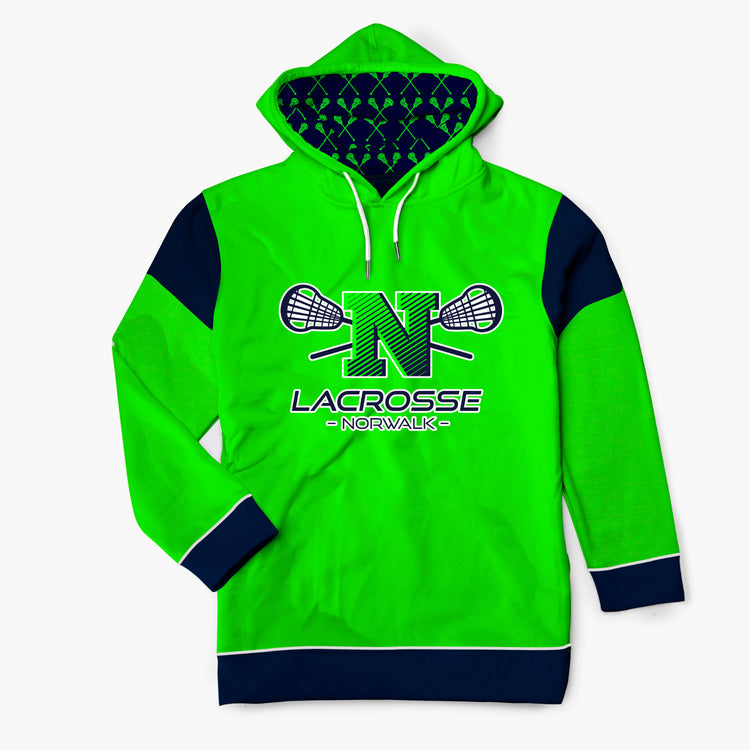 Lacrosse Gameday Hoodie - Norwalk - Green