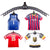JerseyGenius® The Jersey and Shirt Wall Display Unit