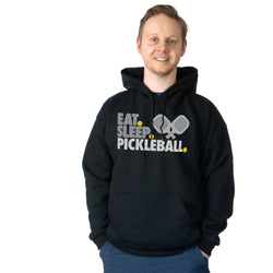 Pickleball Hooded Sweatshirt - Eat. Sleep. Pickleball