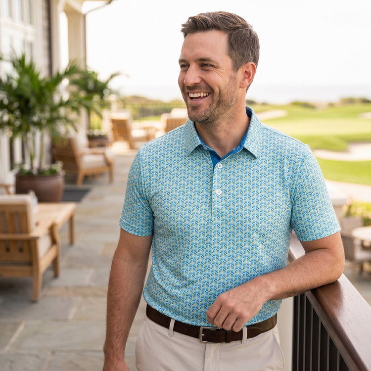 Pickleball Short Sleeve Polo Shirt - Rally