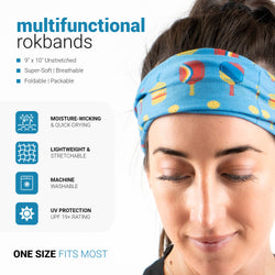 Pickleball Multifunctional Headwear - Dink Shot RokBAND