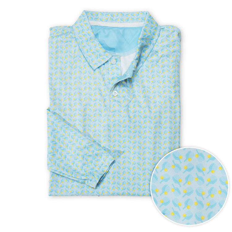 CTS Pickleball Long Sleeve Polo Shirt - Playmaker
