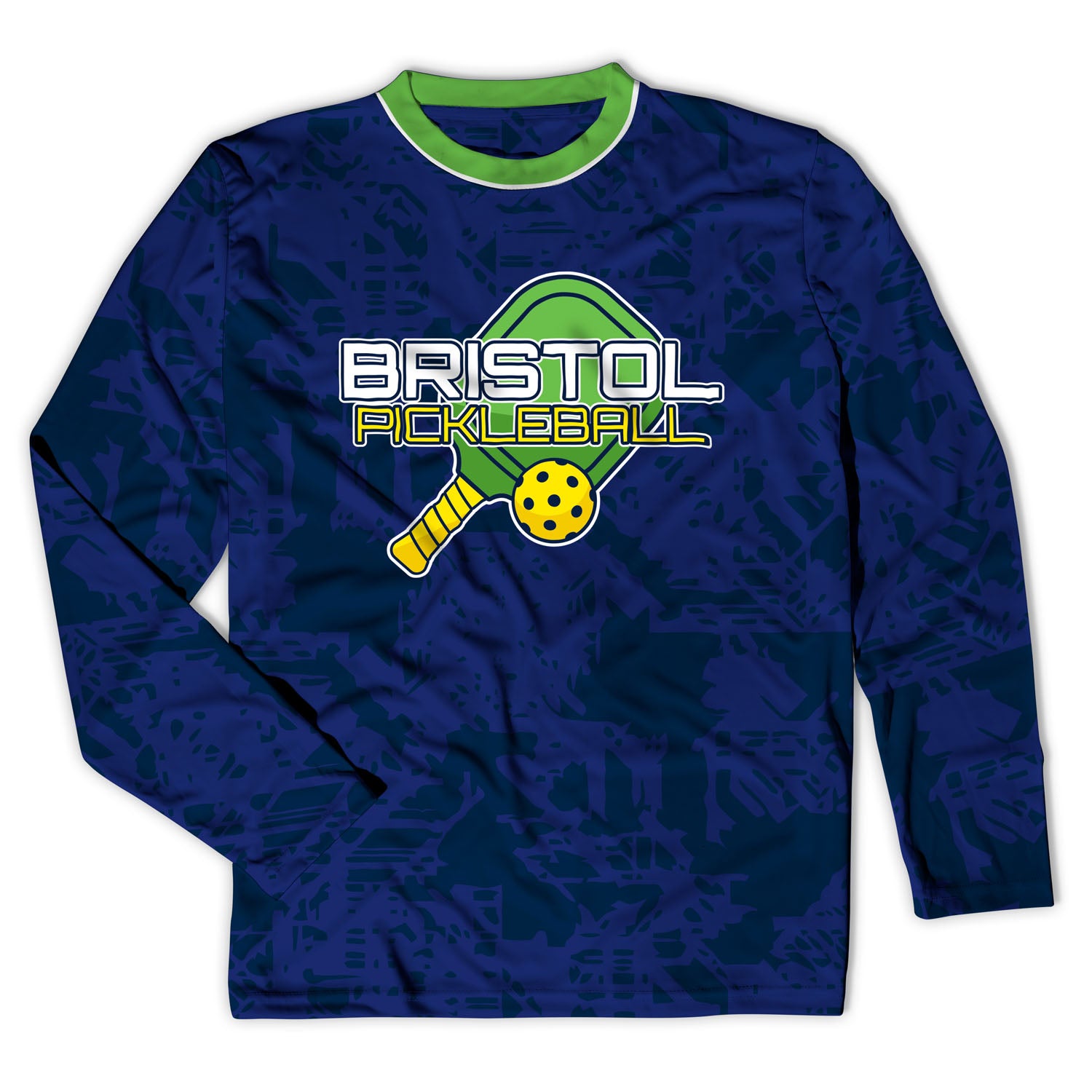 Custom Team Long Sleeve Velocitee T-Shirt - Pickleball | ChalkTalk