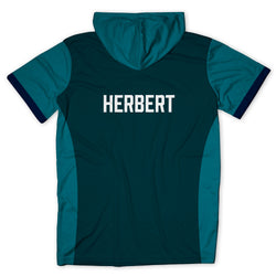 Custom Team Lightweight Short Sleeve ShieldDri Hoodie -  Pickleball