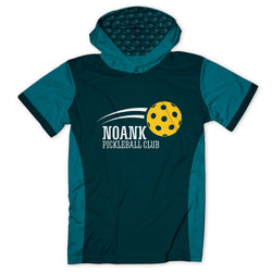 Custom Team Lightweight Short Sleeve ShieldDri Hoodie -  Pickleball