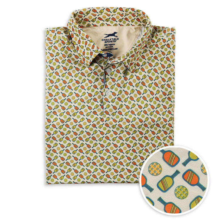 CTS Pickleball Short Sleeve Polo - Game Time