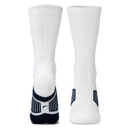 Pickleball Mid-Calf Socks - Paddle - Navy