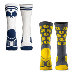 Pickleball Woven Mid-Calf Sock Set - Volley