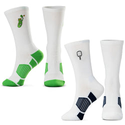 Pickleball Woven Mid-Calf Sock Set - Serve