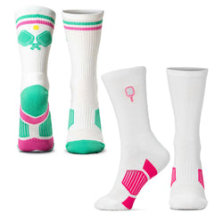 Pickleball Woven Mid-Calf Sock Set - Banger