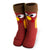 Turkey Slipper Socks with Sherpa Lining