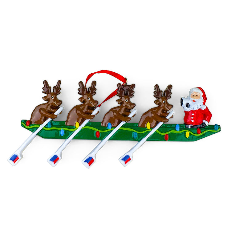 CTS Rowing Reindeer Resin Ornament - SS