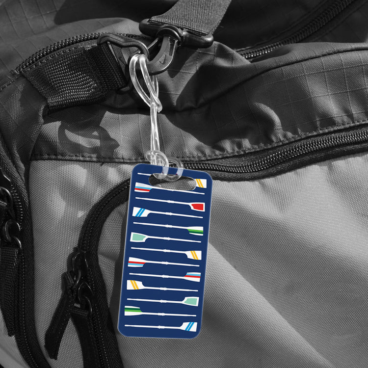 Crew Bag/Luggage Tag - Oar Pattern