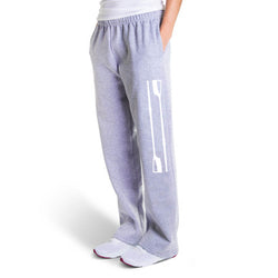 Crew Fleece Sweatpants - Paddles [Gray/Adult Large] - SS