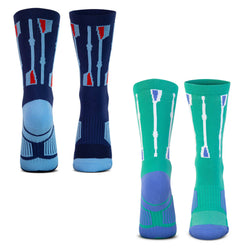 Crew Woven Mid-Calf Sock Set - Coxswain