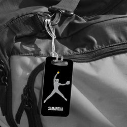 Softball Bag/Luggage Tag - Personalized Softball Pitcher