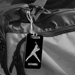 Softball Bag/Luggage Tag - Personalized Softball Batter