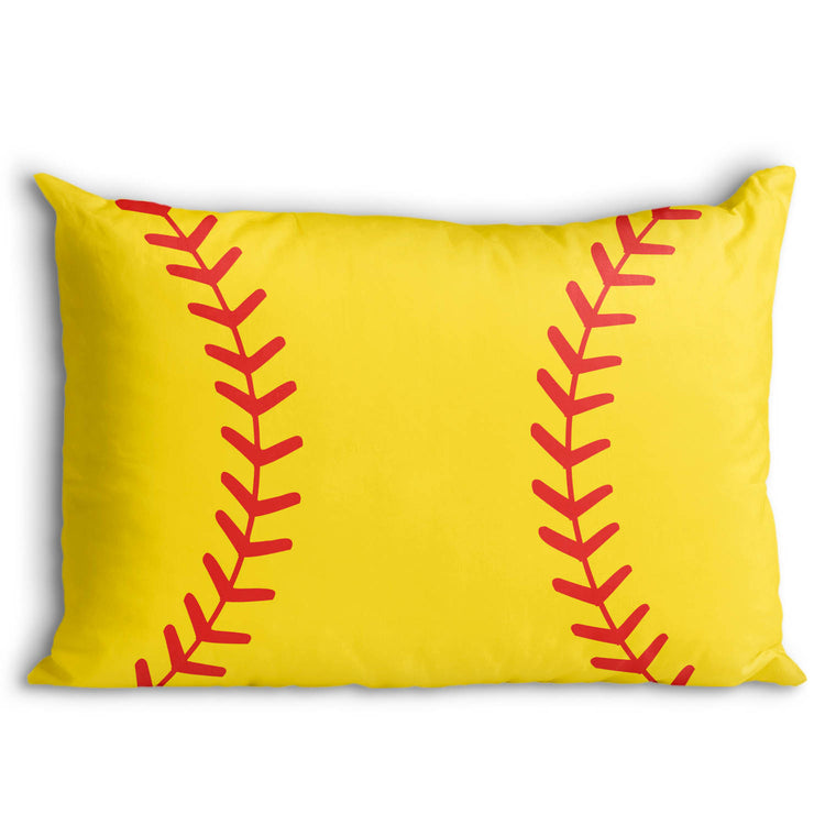 CTS Softball Pillowcase - Close Up Stitches
