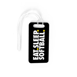 Softball Bag/Luggage Tag - Eat Sleep Softball