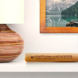 Engraved Mini Softball Bat - Player Information