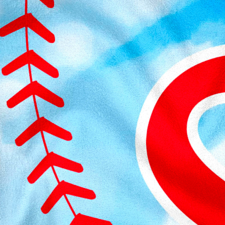 Softball Premium Beach Towel - Softball Heart Tie-Dye