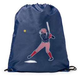 Softball Drawstring Backpack - Softball Star