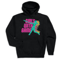 Softball Hooded Sweatshirt - Girls With Game Softball
