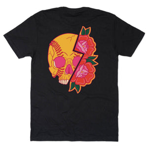 CTS Softball Short Sleeve T-Shirt - Softball Skull (Back Design)