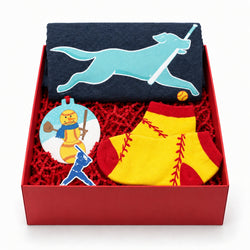 Softball Holiday Gift Box - Swing Into the Holidays