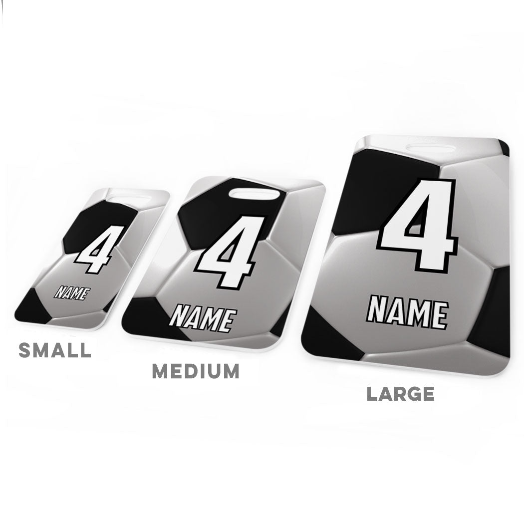 ChalkTalk Sports Soccer Bag Luggage Tag - Thumbnail 4