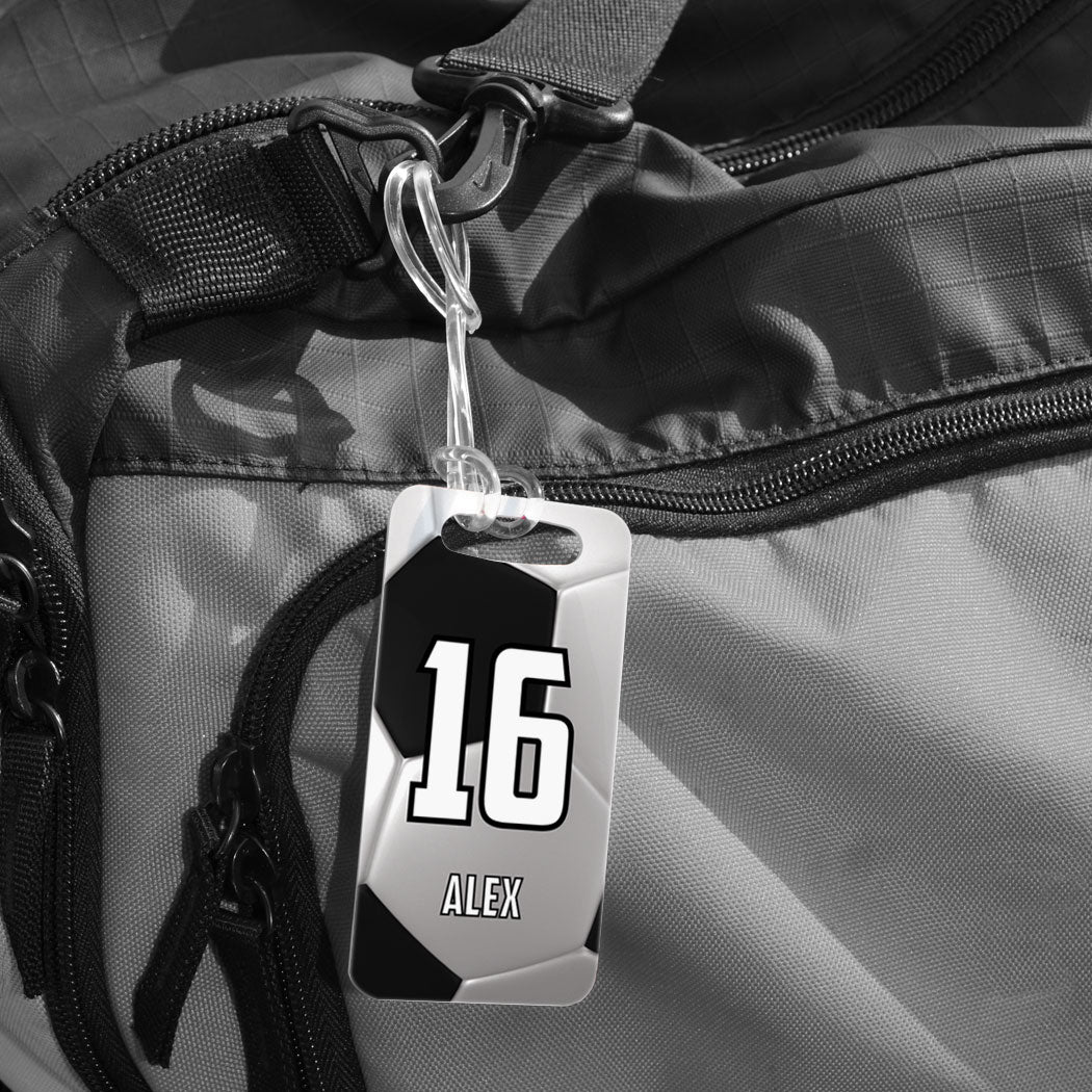 ChalkTalk Sports Soccer Bag Luggage Tag - Thumbnail 3