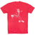 Soccer Short Sleeve T-Shirt - Santa Player [Youth Large/Red] - SS