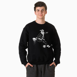 Soccer Crewneck Sweatshirt - Santa Player