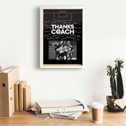 Soccer Premier Frame - Thanks Coach
