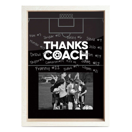 Soccer Premier Frame - Thanks Coach