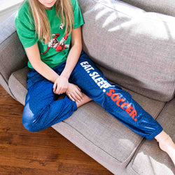 Soccer Lounge Pants - Eat Sleep Soccer