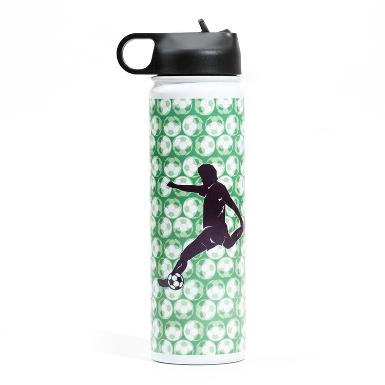 CTS Soccer Water Bottle - Guy Soccer Player