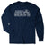 Soccer Tshirt Long Sleeve - Just Kickin' It [Adult Medium/Navy] - SS