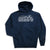 Soccer Hooded Sweatshirt - Just Kickin' It [Adult Large/Navy] - SS