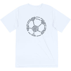 Soccer Short Sleeve Performance Tee - Soccer Words