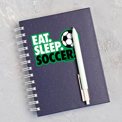 Soccer Sticker - Eat Sleep Soccer