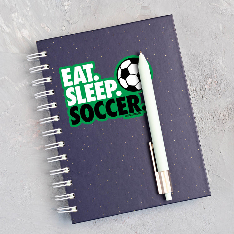 Soccer Sticker - Eat Sleep Soccer