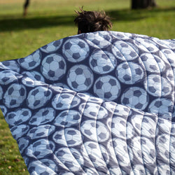 Soccer Gameday Puffle Blanket - Play Soccer