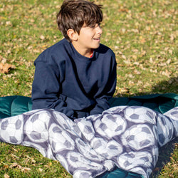 Soccer Gameday Puffle Blanket - Play Soccer