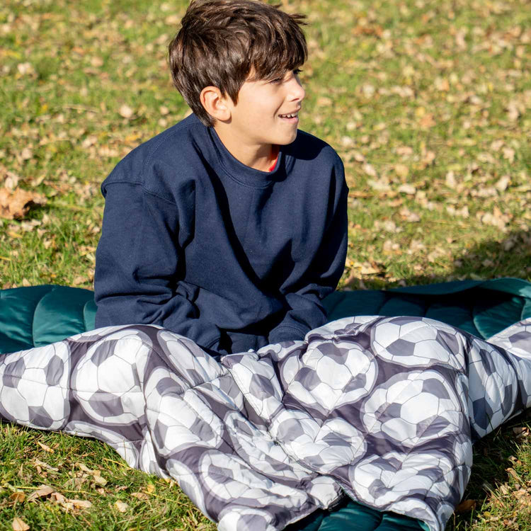 Soccer Gameday Puffle Blanket - Play Soccer