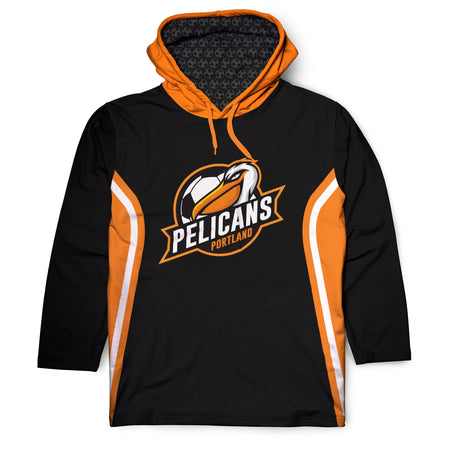Custom Team Lightweight Long Sleeve ShieldDri Hoodie -  Soccer