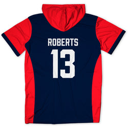 Custom Team Lightweight Short Sleeve ShieldDri Hoodie -  Soccer