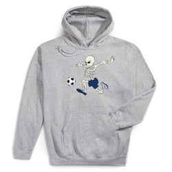 Soccer Hooded Sweatshirt - Skeleton Striker