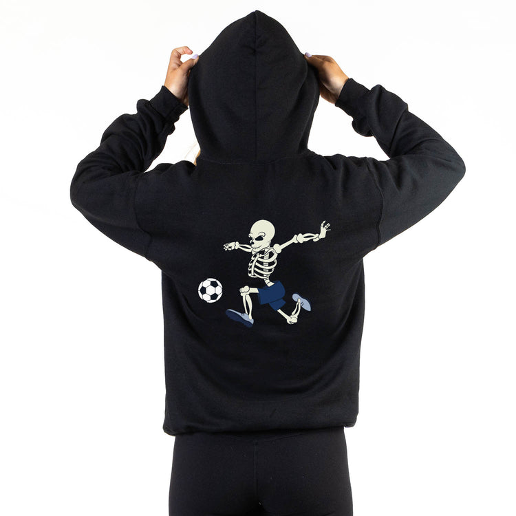 CTS Soccer Hooded Sweatshirt - Skeleton Striker (Back Design)