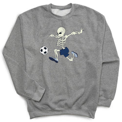 Soccer Crewneck Sweatshirt - Skeleton Striker